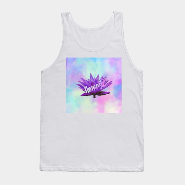 Namaste Tank Top by NatLeBrunDesigns